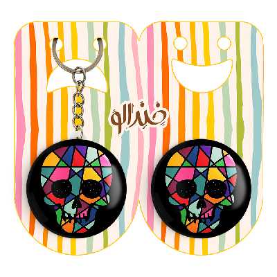 پیکسل خندالو مدل اسکلت کد 1160 به همراه جاکلیدی