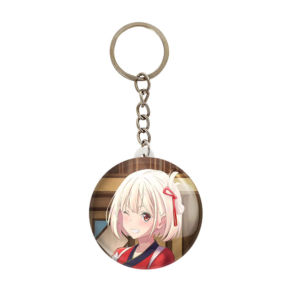 جاکلیدی خندالو مدل چیساتو انیمه لیکوریس ریکویل Lycoris Recoil کد 23074