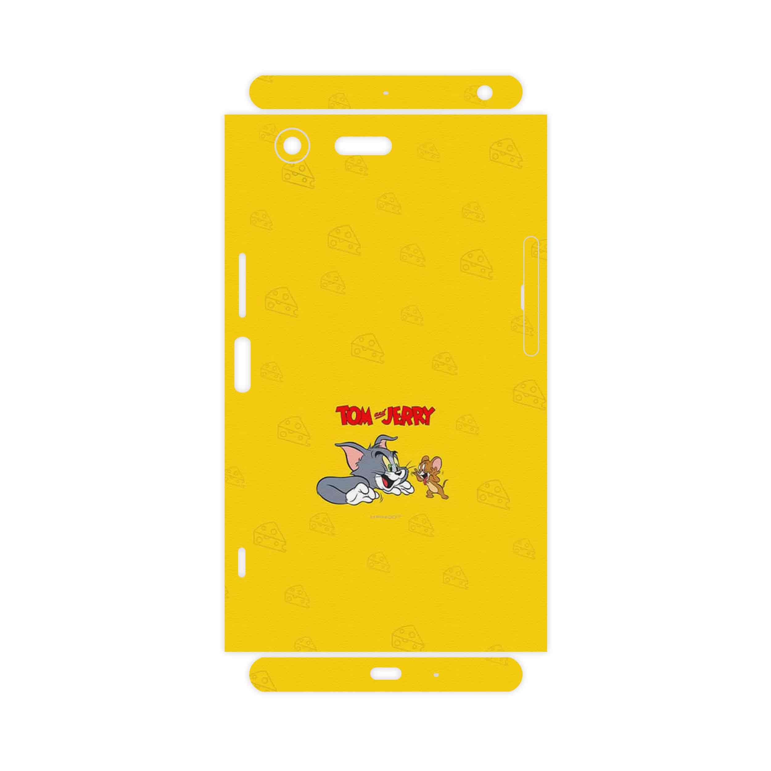 برچسب پوششی ماهوت مدل Tom and Jerry-FullSkin مناسب برای گوشی موبایل سونی Xperia XZ Premium