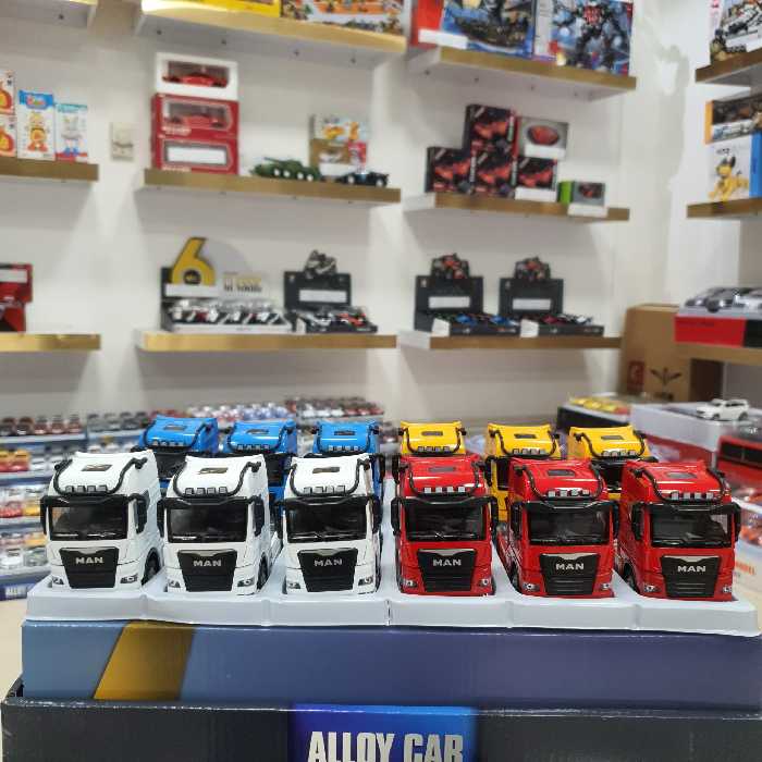 ماکت ماشین سنگین کشنده مان MAN تک محور