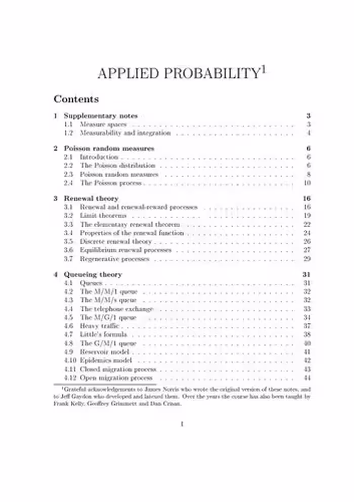 خرید و دانلود نسخه کامل کتاب Applied Probability