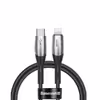 کابل تبدیل USB-C به لایتنینگ باسئوس مدل Horizontal طول 1 متر