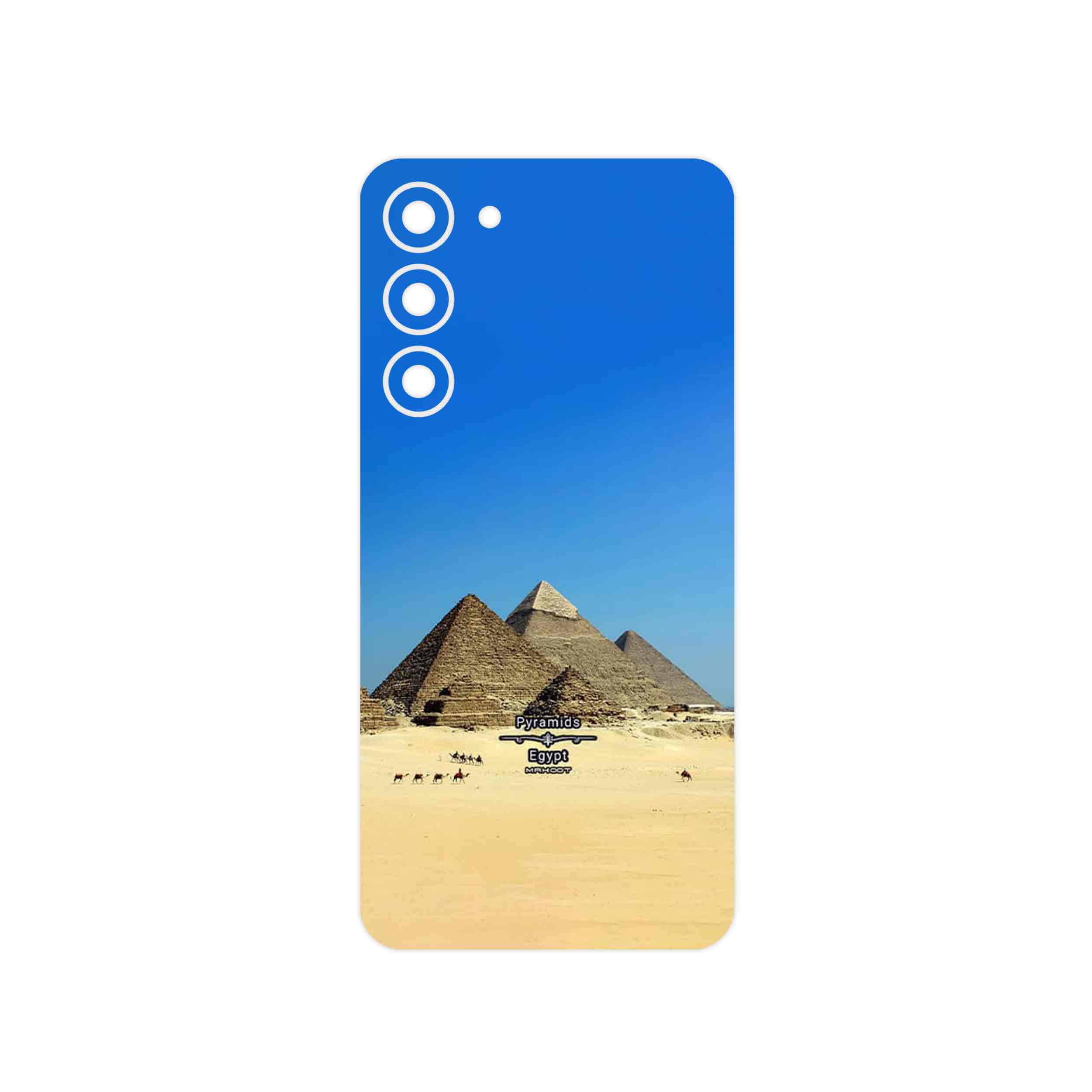 برچسب پوششی ماهوت مدل Pyramids of Egypt مناسب برای گوشی موبایل سامسونگ Galaxy S23 Plus