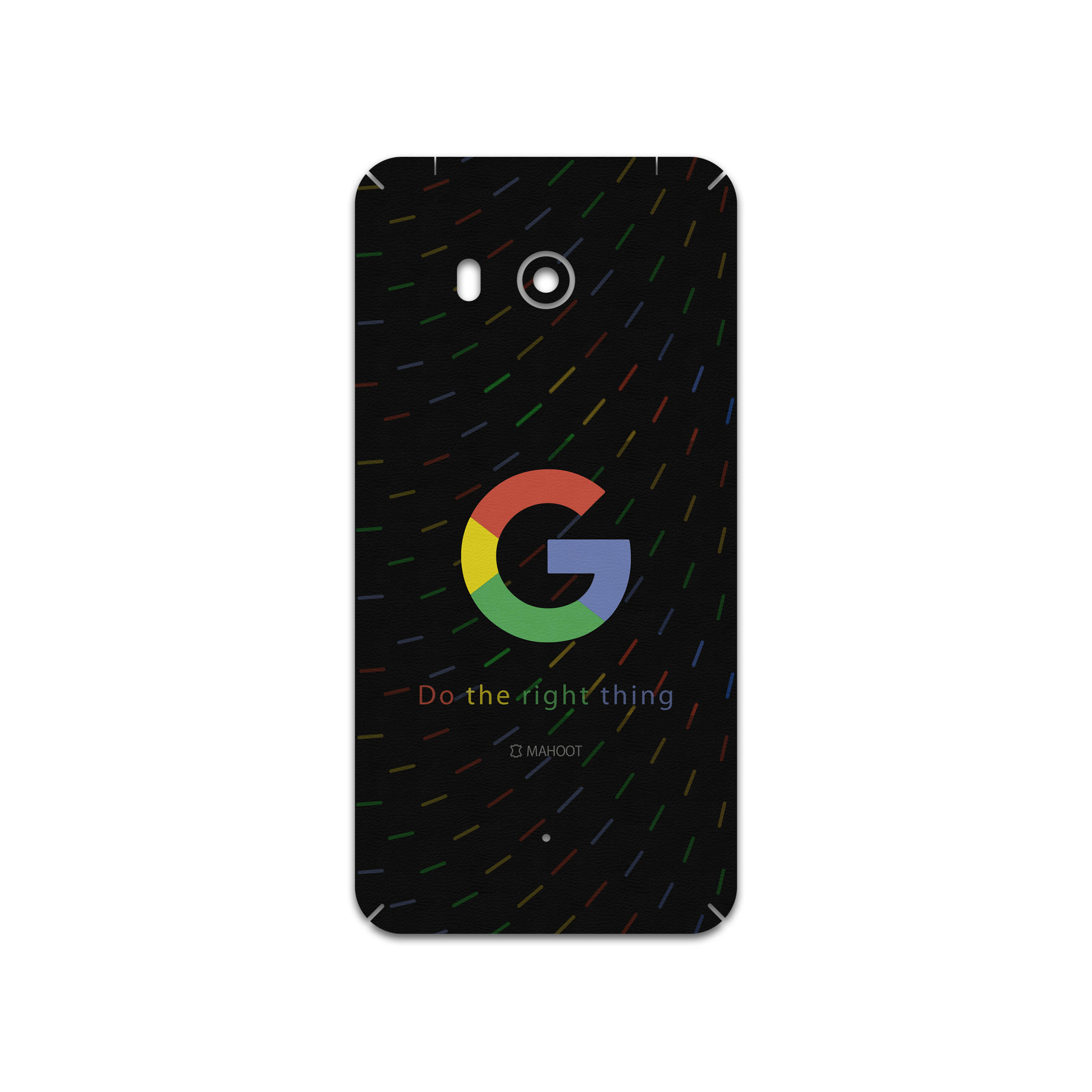 برچسب پوششی ماهوت مدل Ggl مناسب برای گوشی موبایل اچ تی سی U11