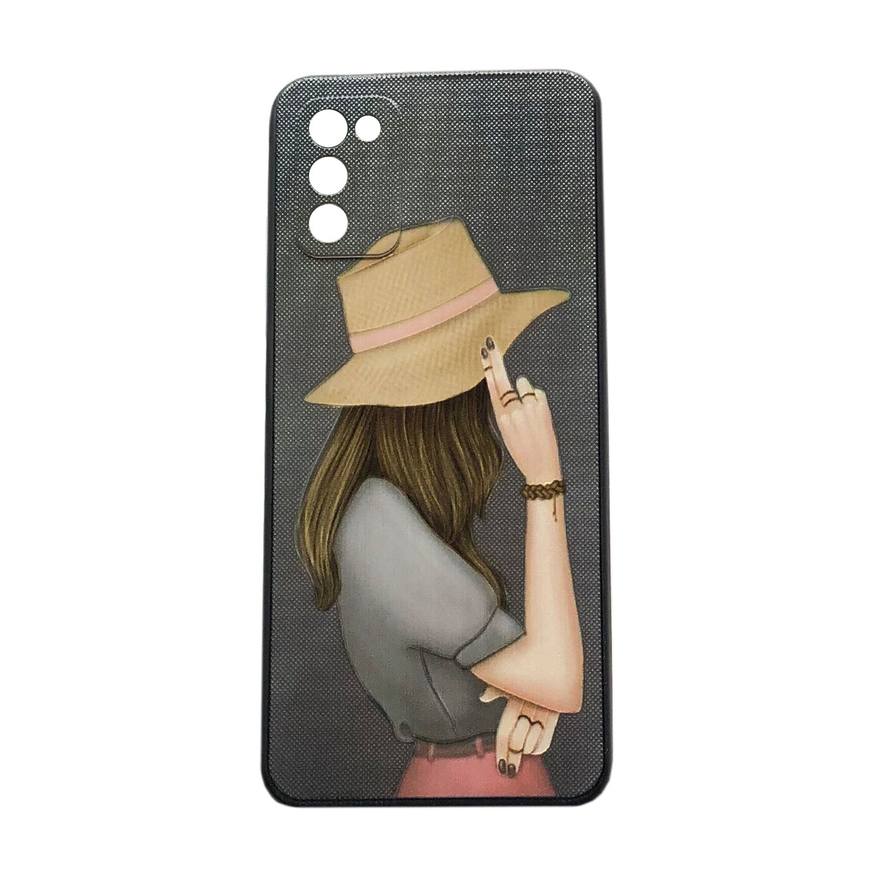 کاور طرح دختر مدل GIRL03s مناسب برای گوشی موبایل سامسونگ Galaxy A03s