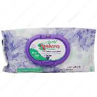 دستمال مرطوب پاک کننده آرایش پنبه ریز 60 عدد - دکتر لوکس