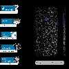برچسب پوششی ماهوت مدل Honey-Comb-Circle-FullSkin مناسب برای گوشی موبایل ال جی K51S
