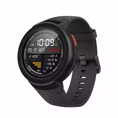 برچسب ماهوت طرح Matte Black مناسب برای ساعت هوشمند شیایومی Amazfit Verge