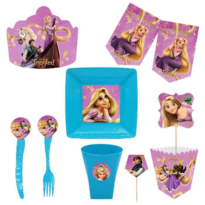 مجموعه 72 عددی تم تولد طرح گیسو کمند