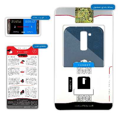 برچسب پوششی ماهوت مدل Peugeot مناسب برای گوشی موبایل ال جی K10