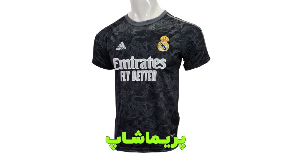 لباس اژدها رئال مادرید مشکی سفید