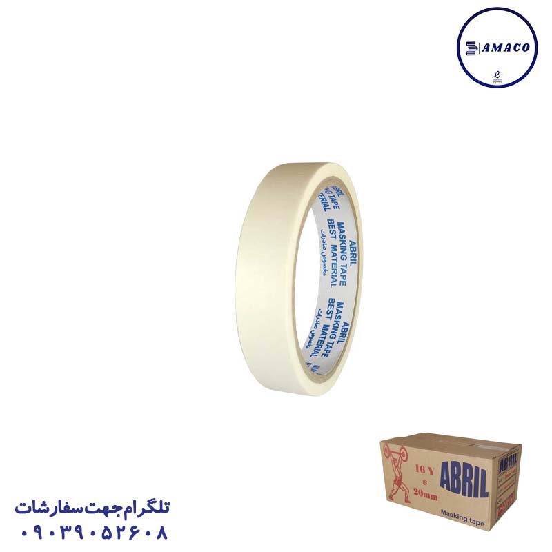 چسب کاغذی باریک آبریل