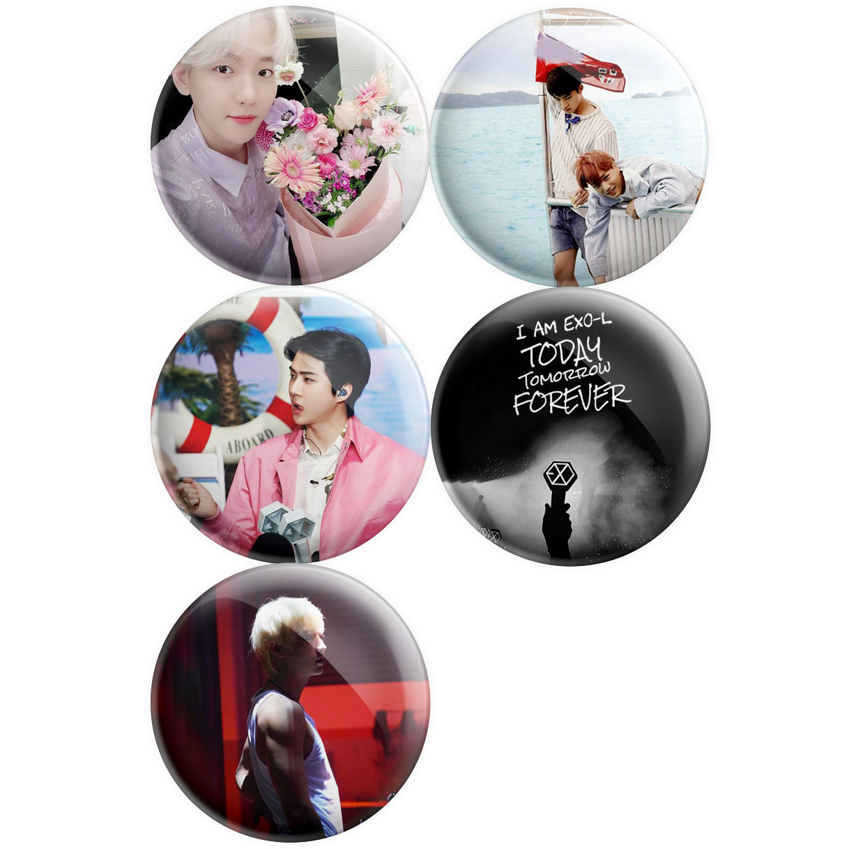 پیکسل پرمانه طرح exo کد pmg5.8548 مجموعه 5 عددی