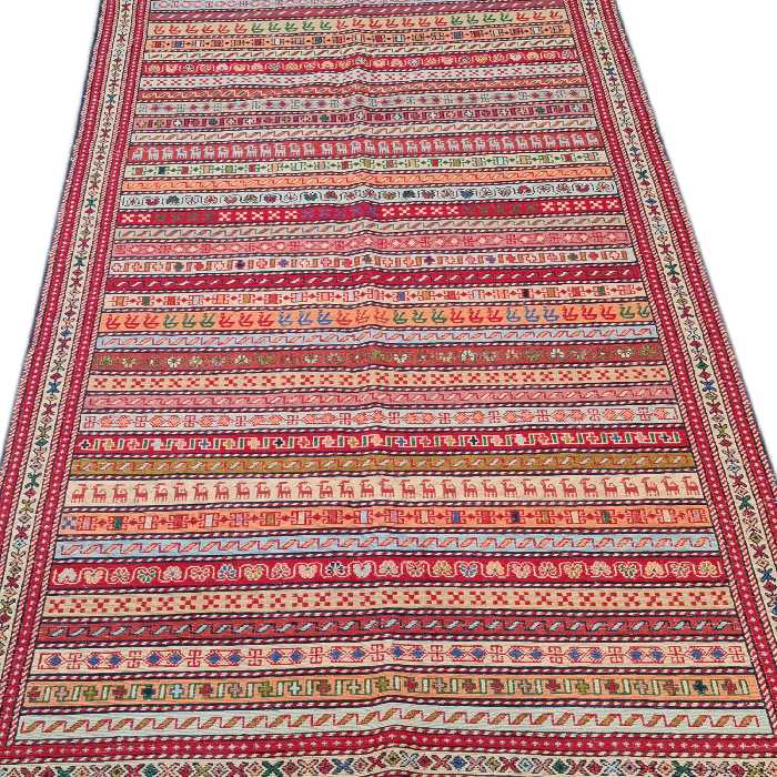 گلیم دستبافت دو نیم متری کد 15