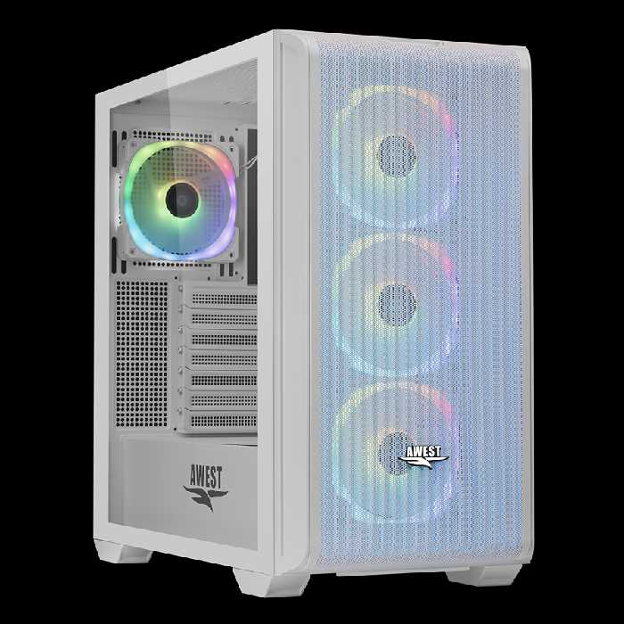 خرید کیس گیمینگ اوست Awest GT-AV302 White با بهترین قیمت