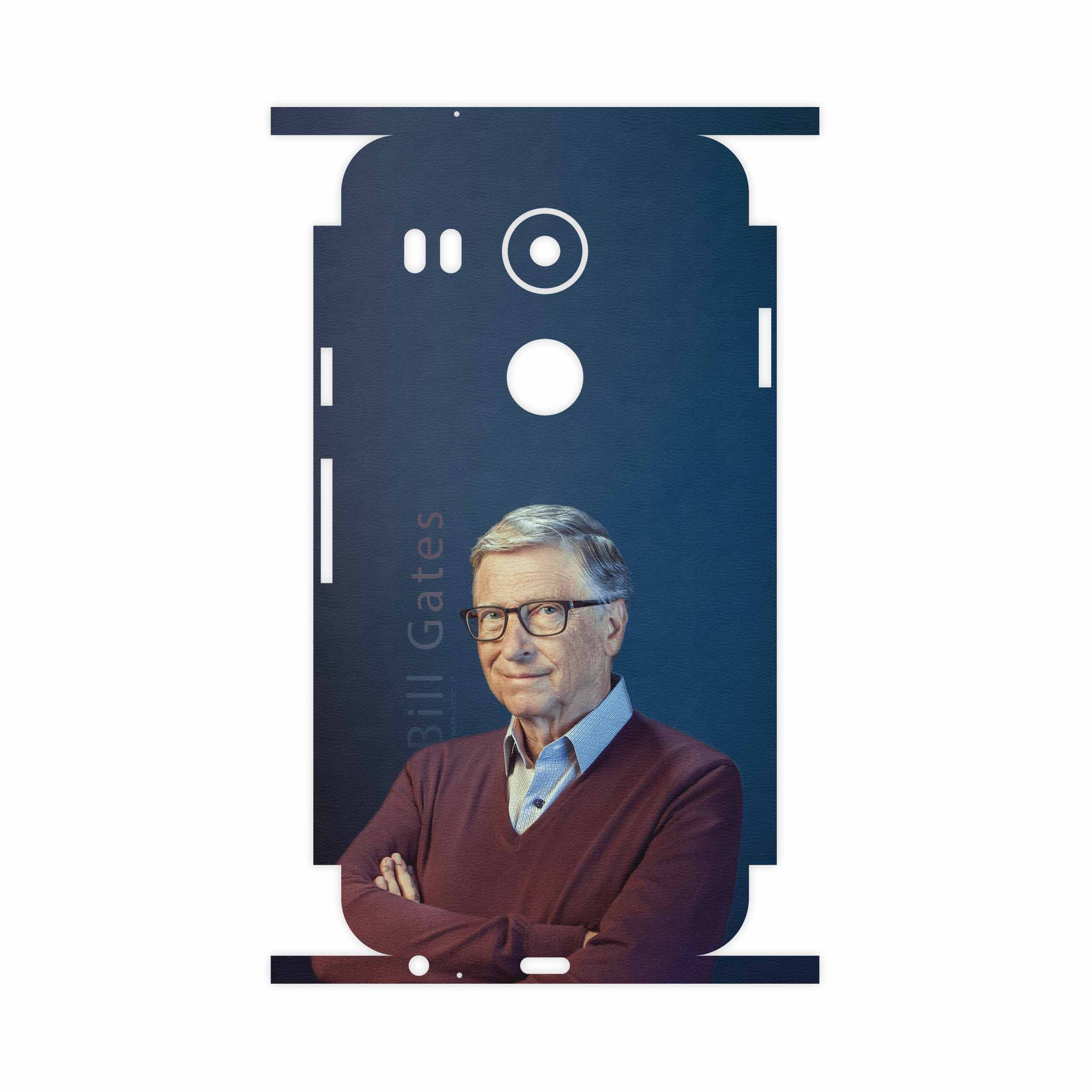 برچسب پوششی ماهوت مدل Bill Gates-FullSkin مناسب برای گوشی موبایل گوگل Nexus 5X