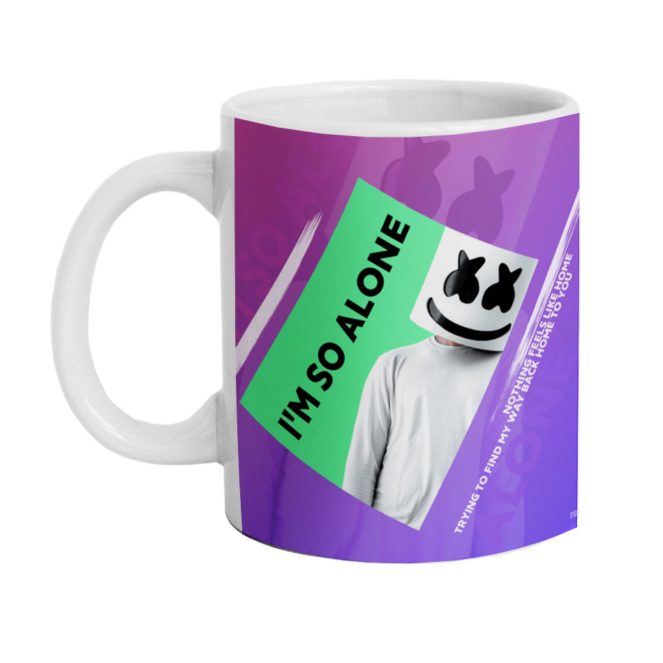 ماگ دارلی طرح مارشملو مدل M1450