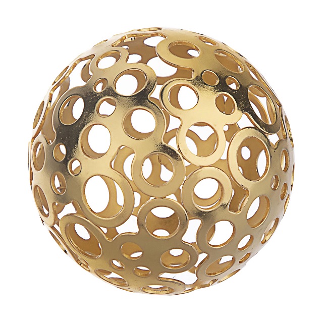دکوری طرح گوی مدل Gold کد 7