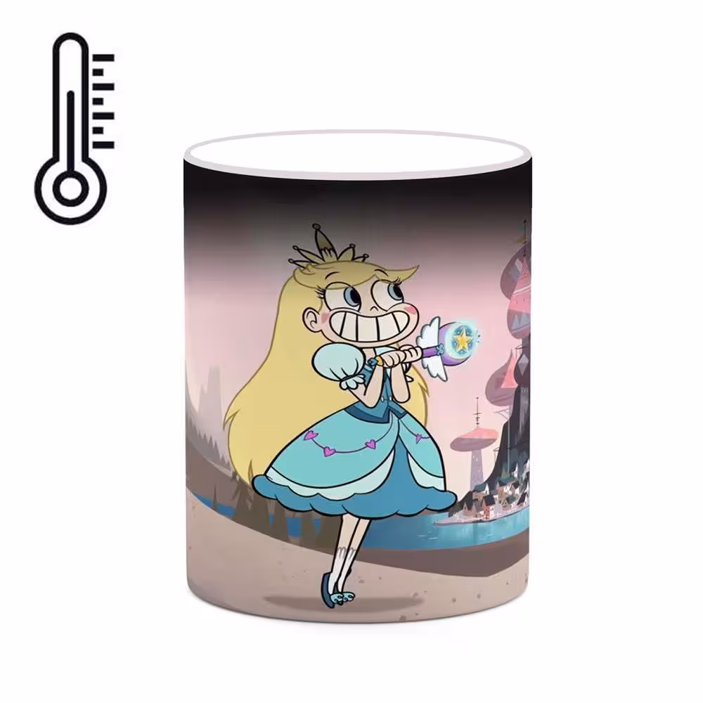 ماگ حرارتی کاکتی طرح کارتون Star Vs. The Forces Of Evil مدل mgh23275
