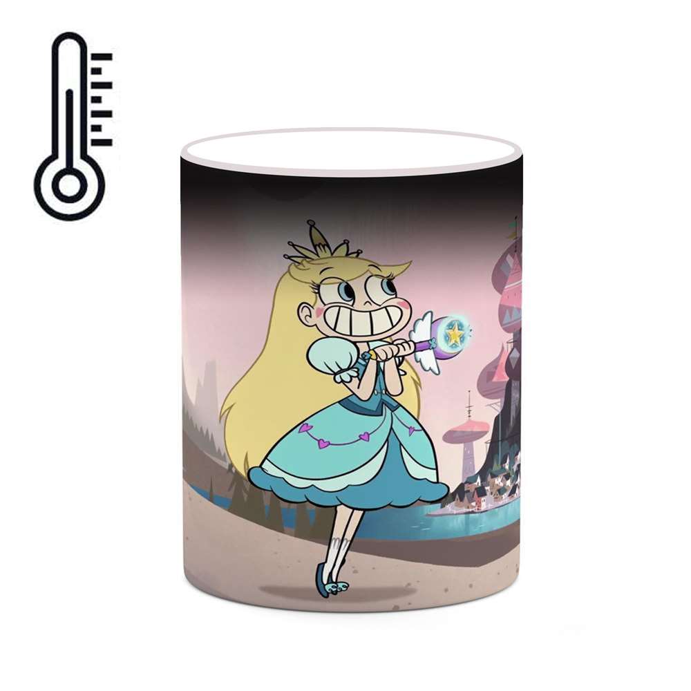 ماگ حرارتی کاکتی طرح کارتون Star Vs. The Forces Of Evil مدل mgh23275