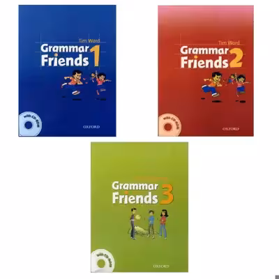 کتاب Grammar Friends 1-3 اثر Tim Ward and Eileen Flannigan انتشارات آکسفورد 3 جلدی