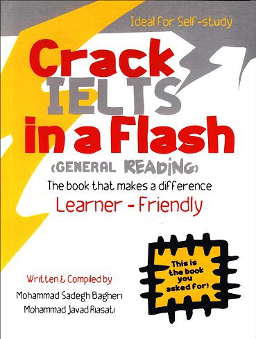 Crack IELTS in a flash general reading کتاب کرک آیلتس جنرال ریدینگ