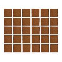 اسلایس چوبی دکوماتوس مدل رزین اپوکسی مربع 10 بسته 30 عددی