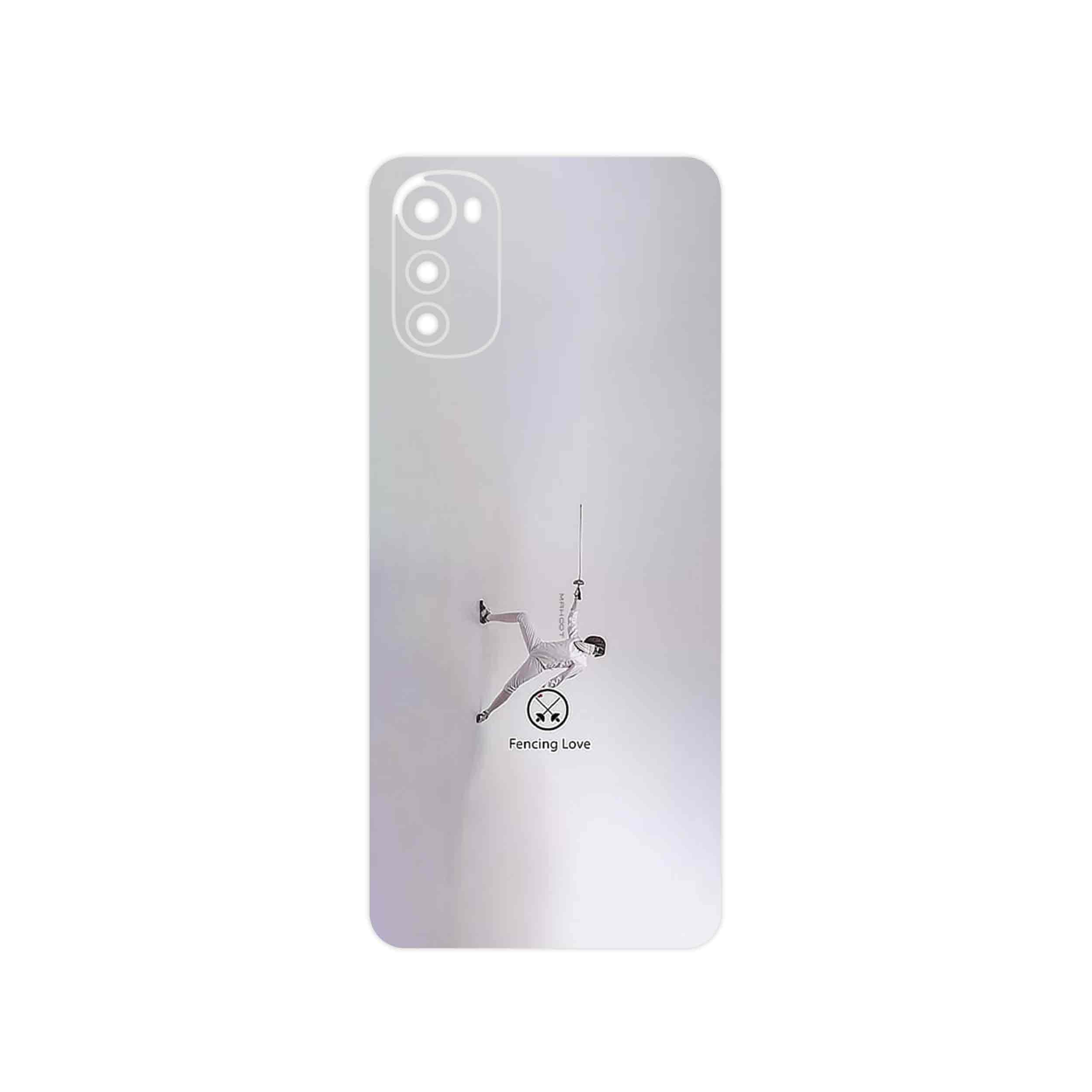 برچسب پوششی ماهوت مدل Fencing مناسب برای گوشی موبایل موتورولا Moto E32s