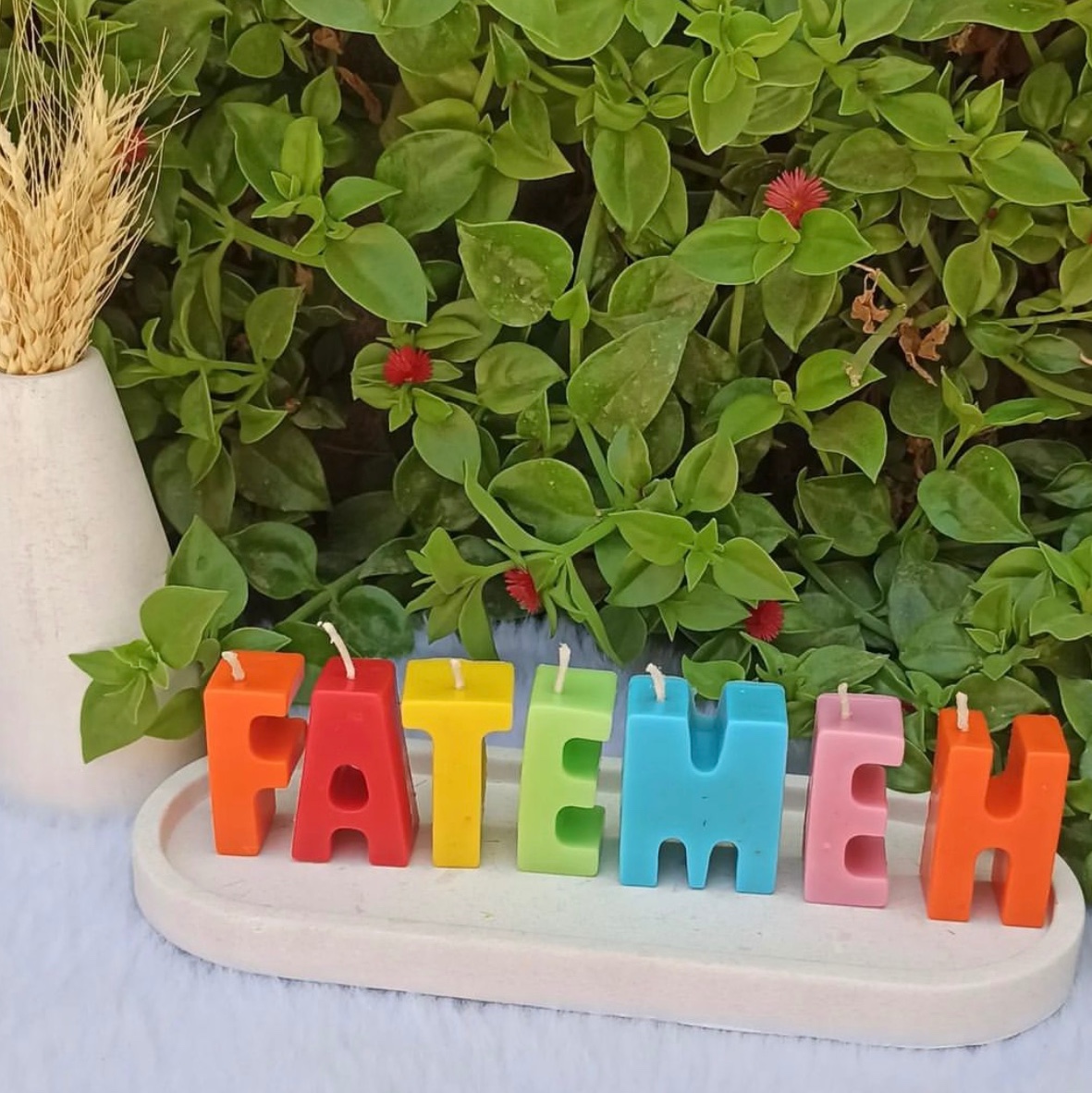 شمع حروف اانگلیسی