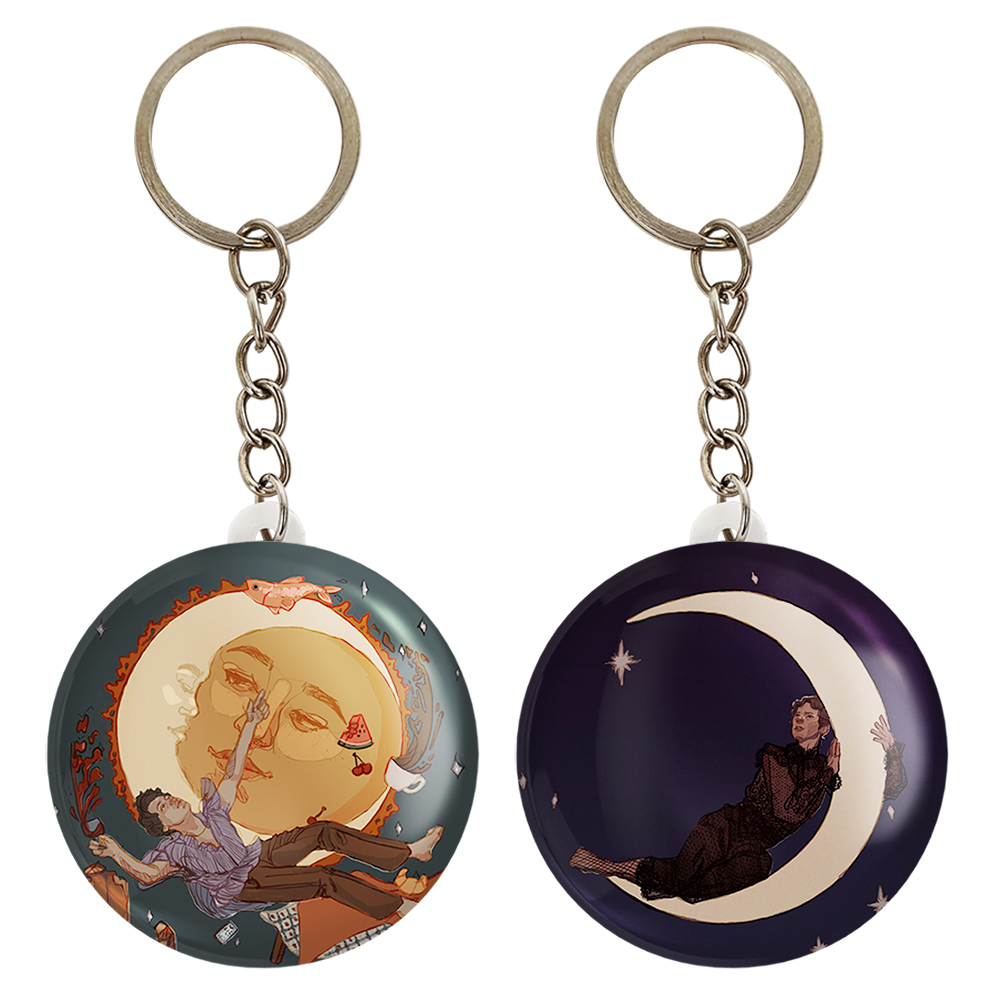 جاکلیدی خندالو مدل هری استایلز گروه موسیقی وان دایرکشن کد 1897418973 مجموعه 2 عددی