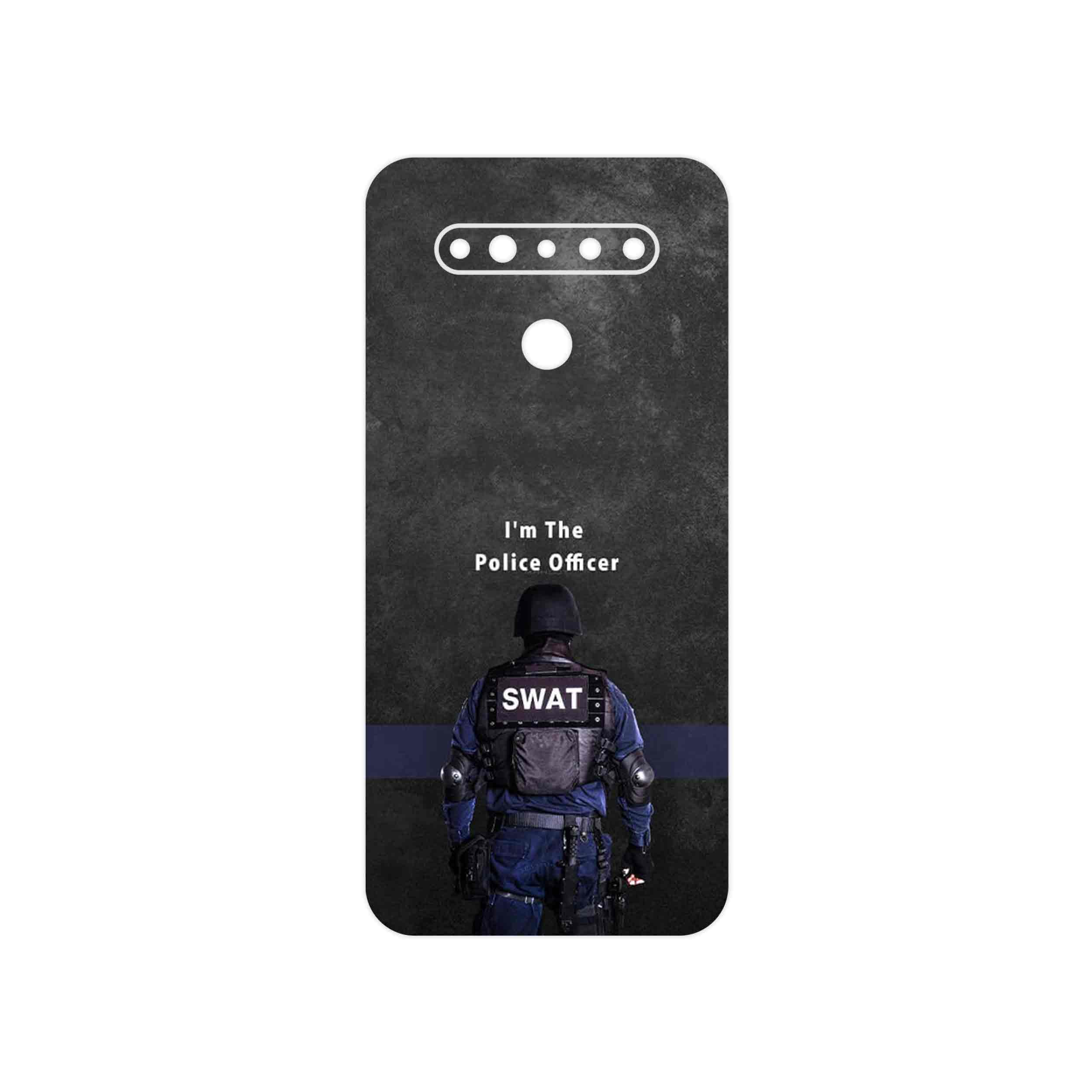 برچسب پوششی ماهوت مدل Police Officer مناسب برای گوشی موبایل ال جی K41s