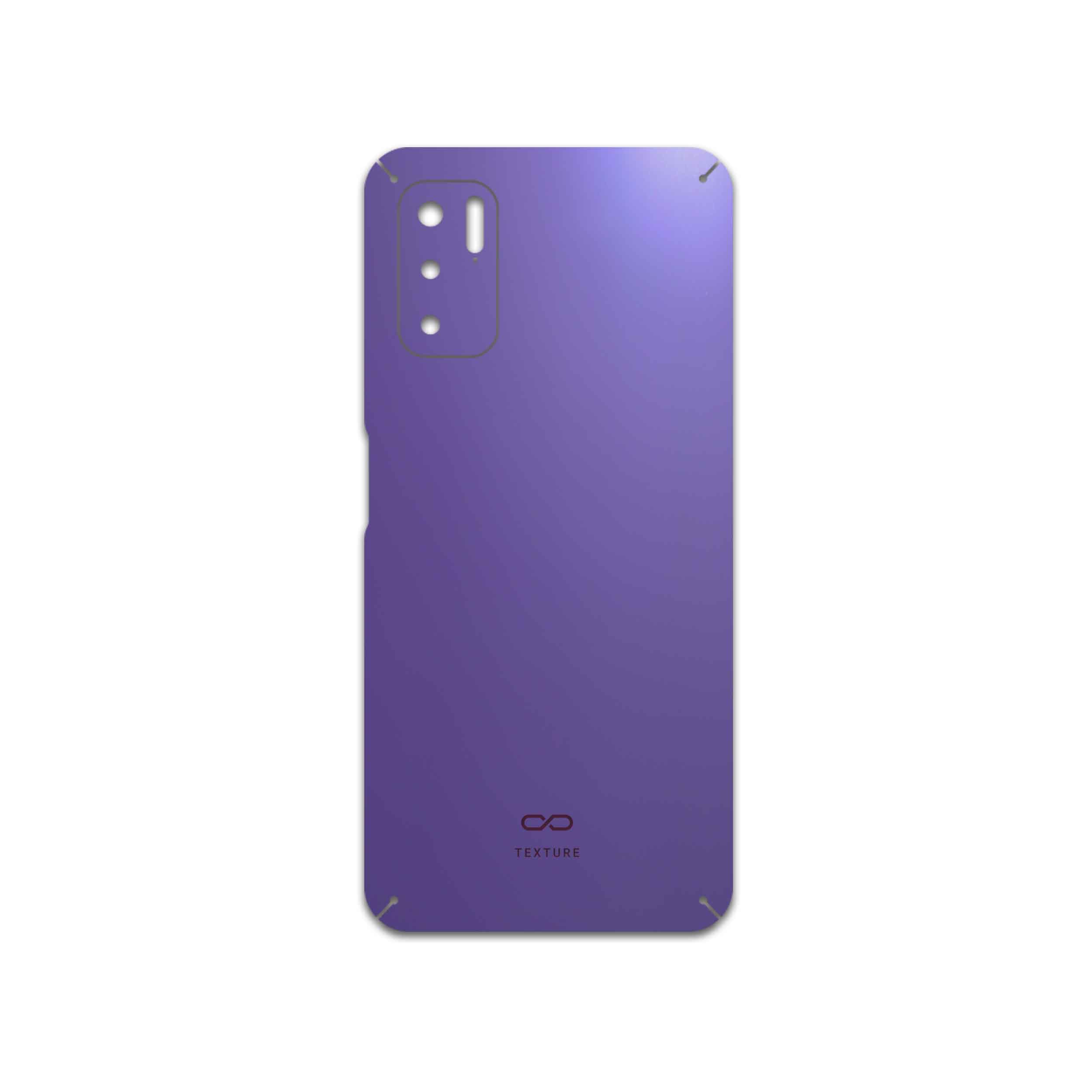برچسب پوششی ماهوت مدل Matte-BlueBerry مناسب برای گوشی موبایل شیائومی Redmi Note 10 5G