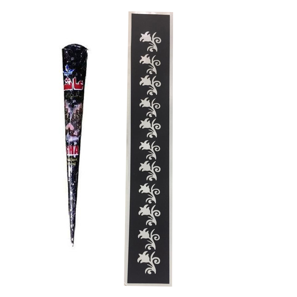 شابلون تتو و حنا طراحی کد 272