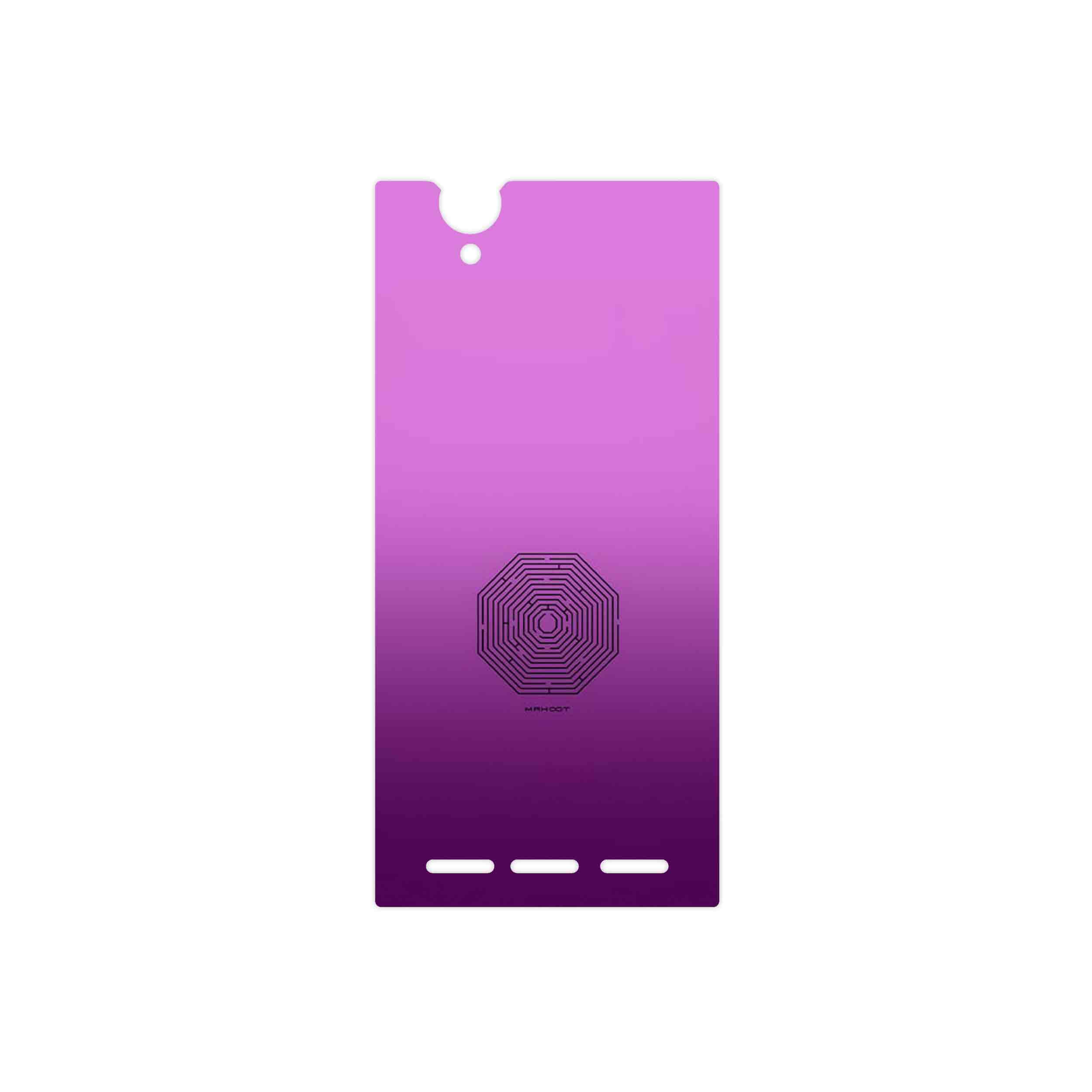 برچسب پوششی ماهوت مدل Minimal Maze مناسب برای گوشی موبایل سونی Xperia T2 Ultra