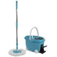 سطل و تی زمین شوی چرخشی پدال دار  همارا