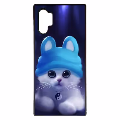 کاور طرح گربه کد 1146 مناسب برای گوشی موبایل سامسونگ galaxy note 10 plus