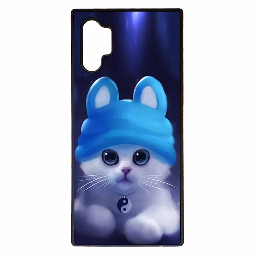 کاور طرح گربه کد 1146 مناسب برای گوشی موبایل سامسونگ galaxy note 10 plus