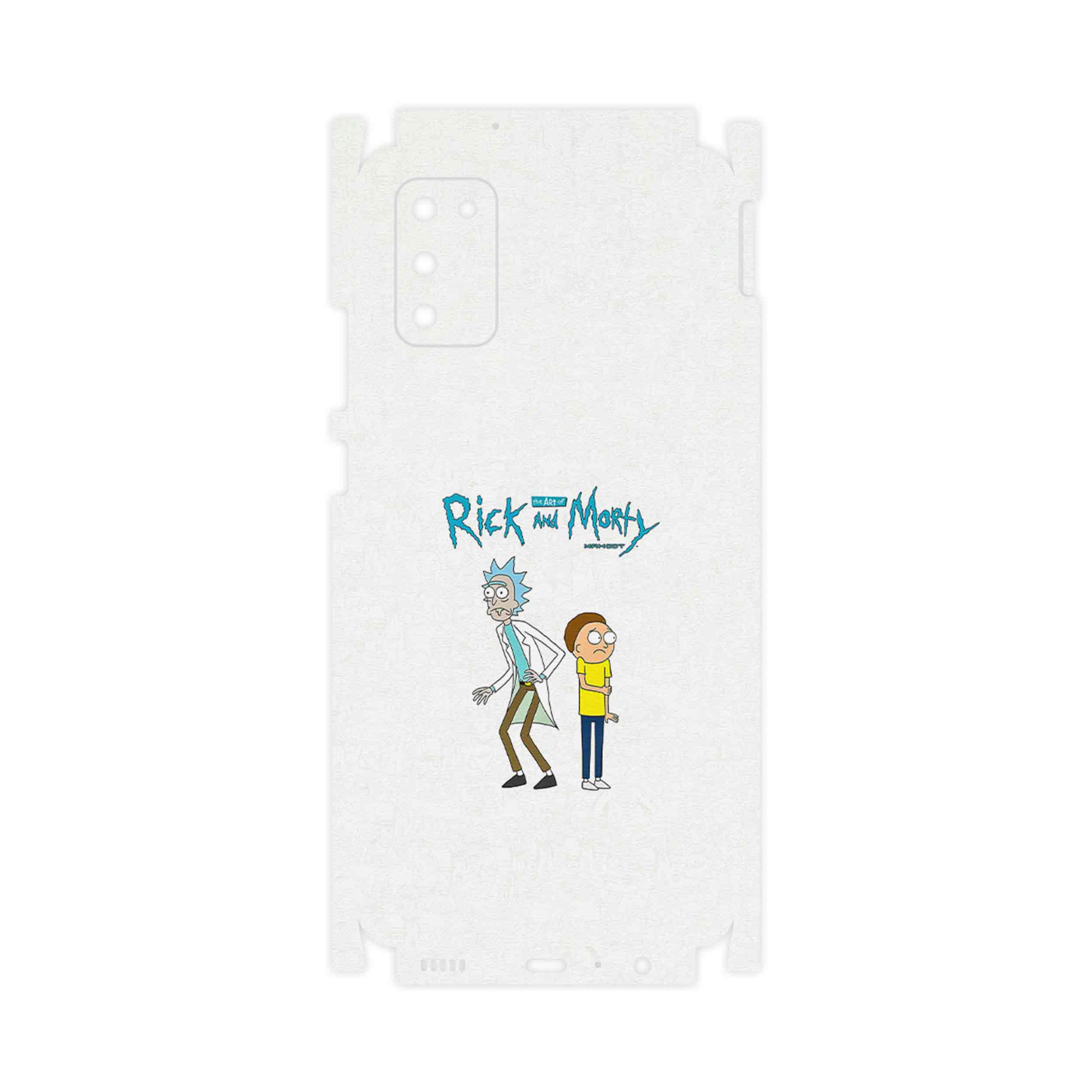 برچسب پوششی ماهوت مدل Rick and Morty-FullSkin مناسب برای گوشی موبایل سامسونگ Galaxy A02S