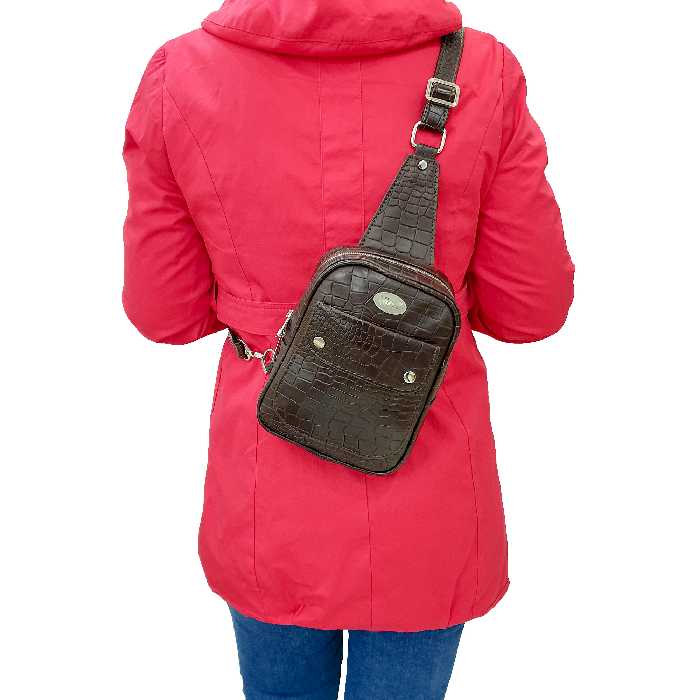 کوله پشتی نیاز چرم مدل  NZ2205-GH