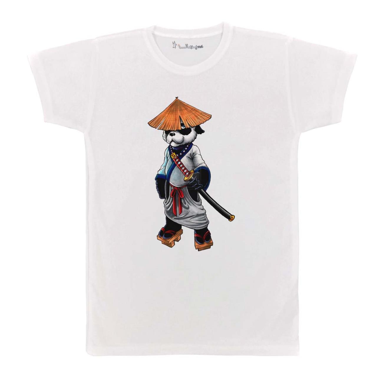 تی شرت بچگانه پرمانه طرح پاندای کونگ فو کار کد pmt.4563