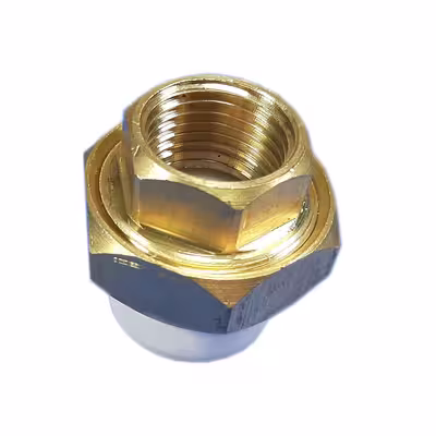 مهره ماسوره یک سر فلزی مدل PP-R-S-20-F