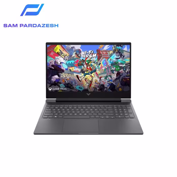 لپ تاپ 16 اینچی اچ پی HP VICTUS 16 R1011NIA Core I7 14700HX 24GB DDR5 512GB 8GB RTX4050 | سام پردازش