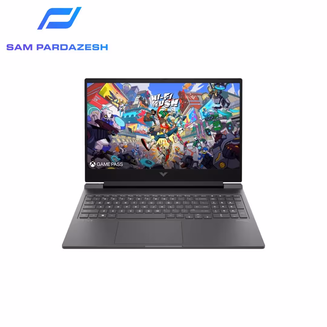 لپ تاپ 16 اینچی اچ پی HP VICTUS 16 R1011NIA Core I7 14700HX 24GB DDR5 512GB 8GB RTX4050 | سام پردازش