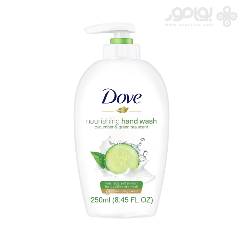 مایع دستشویی داو سری NOURISHING حاوی رایحه خیار و چای سبز