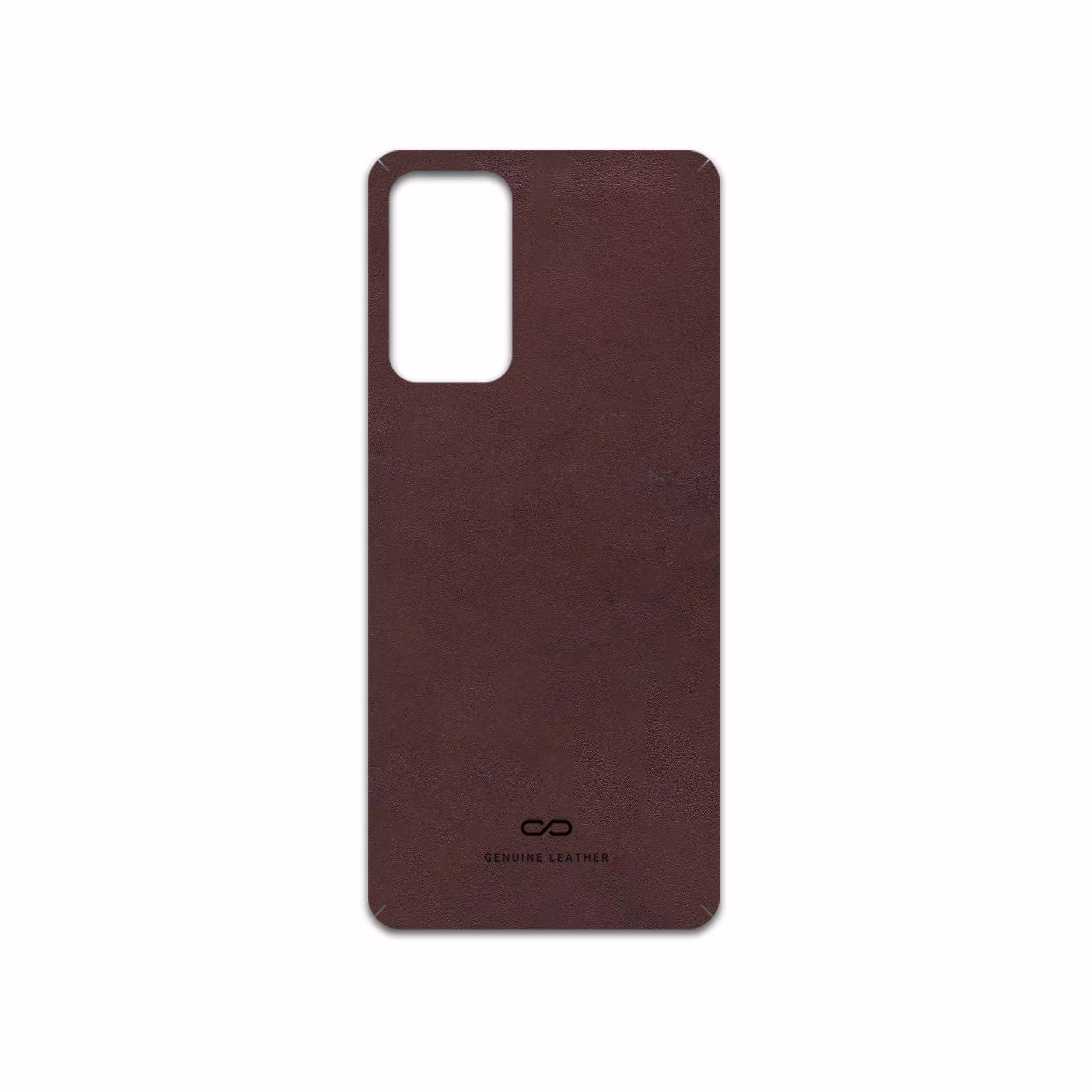 برچسب پوششی ماهوت مدل Matte-Dark-Brown-Leather مناسب برای گوشی موبایل شیائومی Poco M4 Pro 5G
