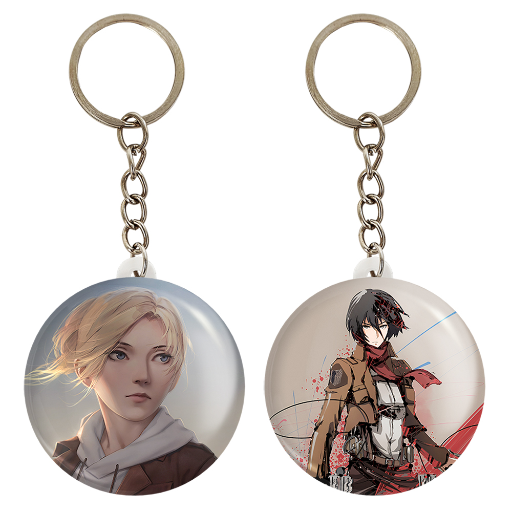 جاکلیدی خندالو مدل انی انیمه اتک آن تایتان کد 1855018545 مجموعه 2 عددی