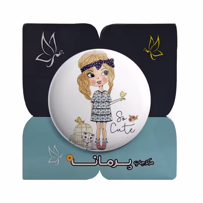 پیکسل پرمانه طرح دختر کیوت کد pm.4912 