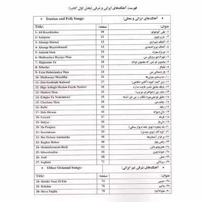 کتاب نود   پنج نوای ماندگار برای پیانو اثر محمد امیدوار تهرانی انتشارات نای و نی