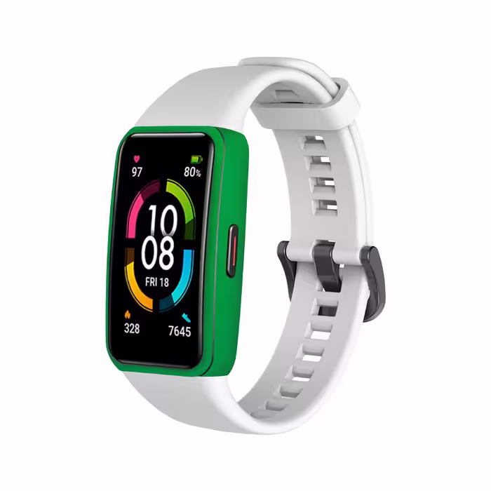 برچسب ماهوت طرح Matte Green مناسب برای ساعت هوشمند هوآوی band 6