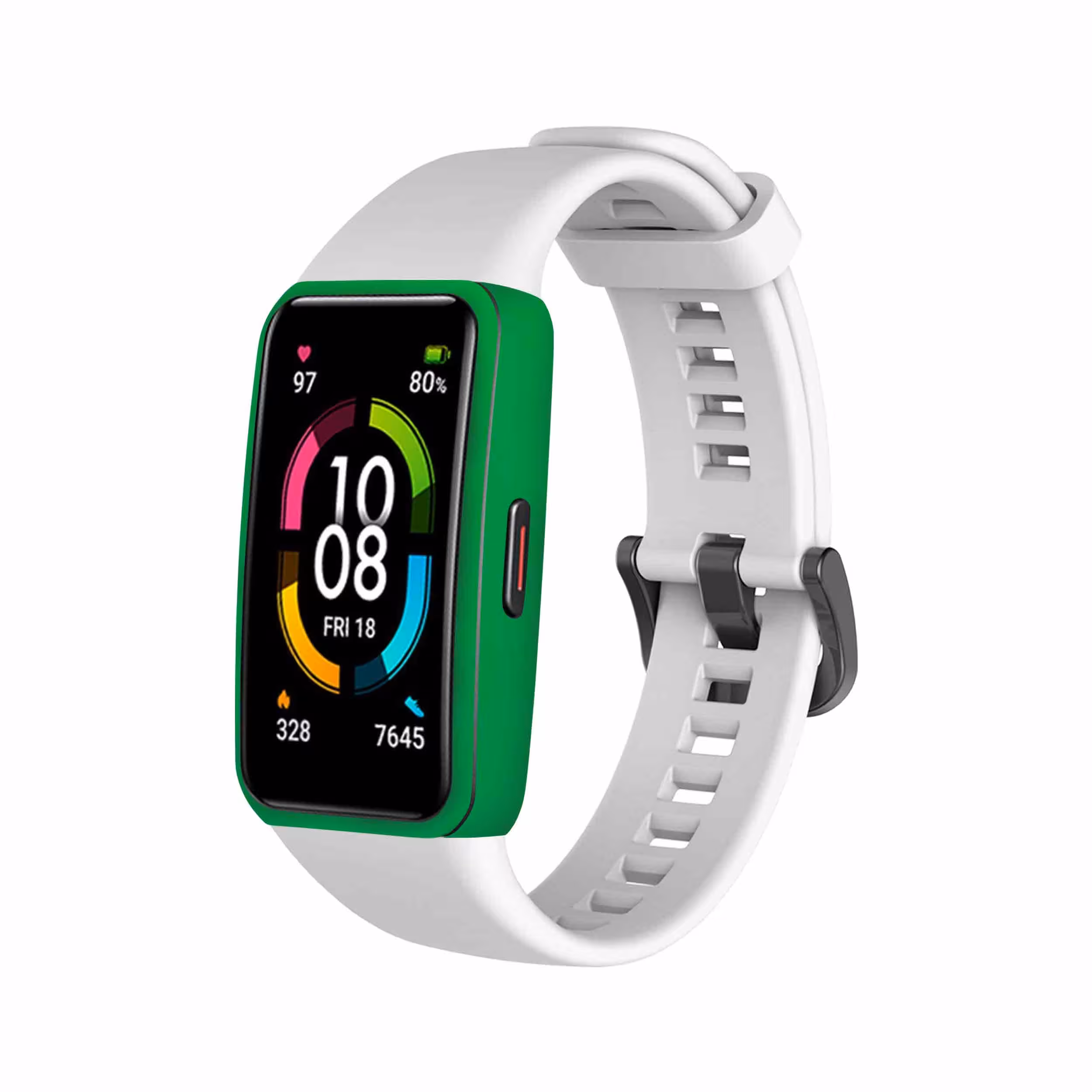 برچسب ماهوت طرح Matte Green مناسب برای ساعت هوشمند هوآوی band 6